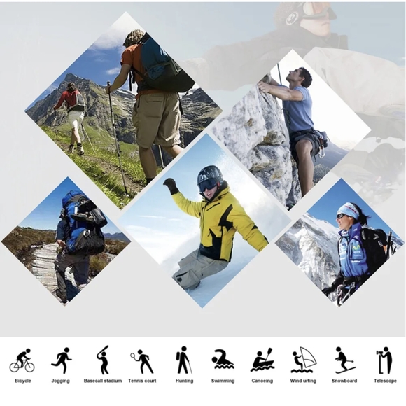 Windproof Skull Cap Helmet Liner Winter Thermal Cycling Beanie Hat For Men Women - Picture 2 of 5